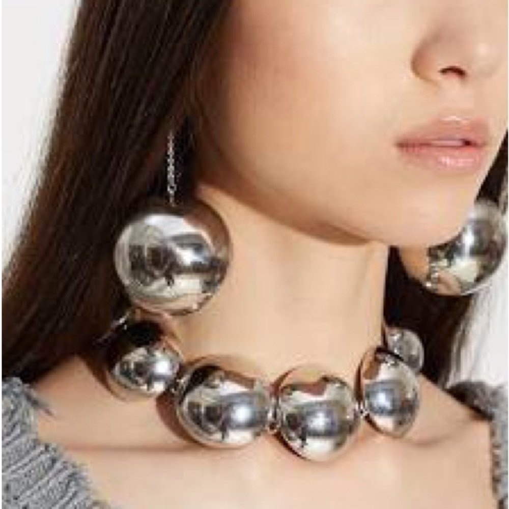 Simon Miller Disco Drop Earrings in Silver NWT